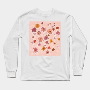 Bloom Floral Pattern Long Sleeve T-Shirt